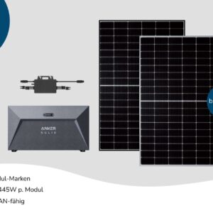 MicroSolar880 inklusive 1600Wh Speicher